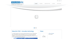 Desktop Screenshot of manurhin-kmx.com